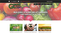 Desktop Screenshot of greensandcropsusa.com